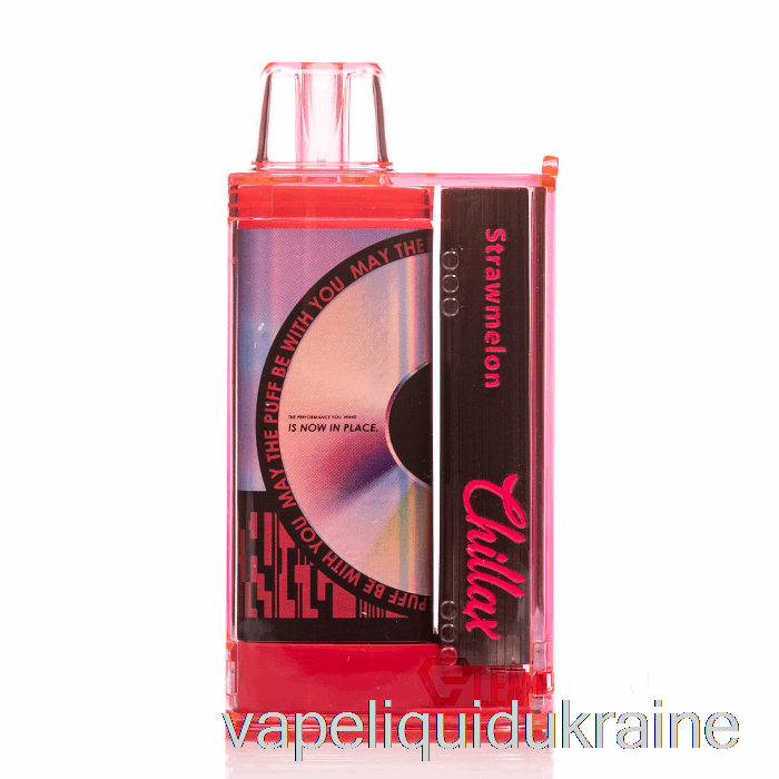 Vape Liquid Ukraine Chillax 15000 Disposable Strawmelon
